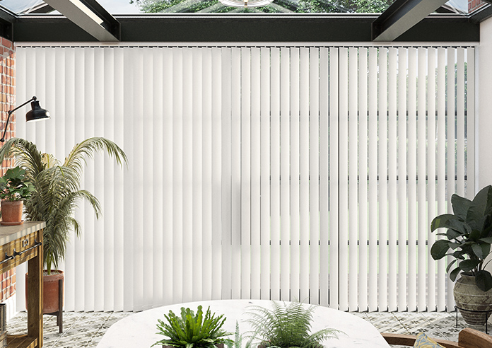 Andromeda, Breeze White - Vertical Blind - Image 3